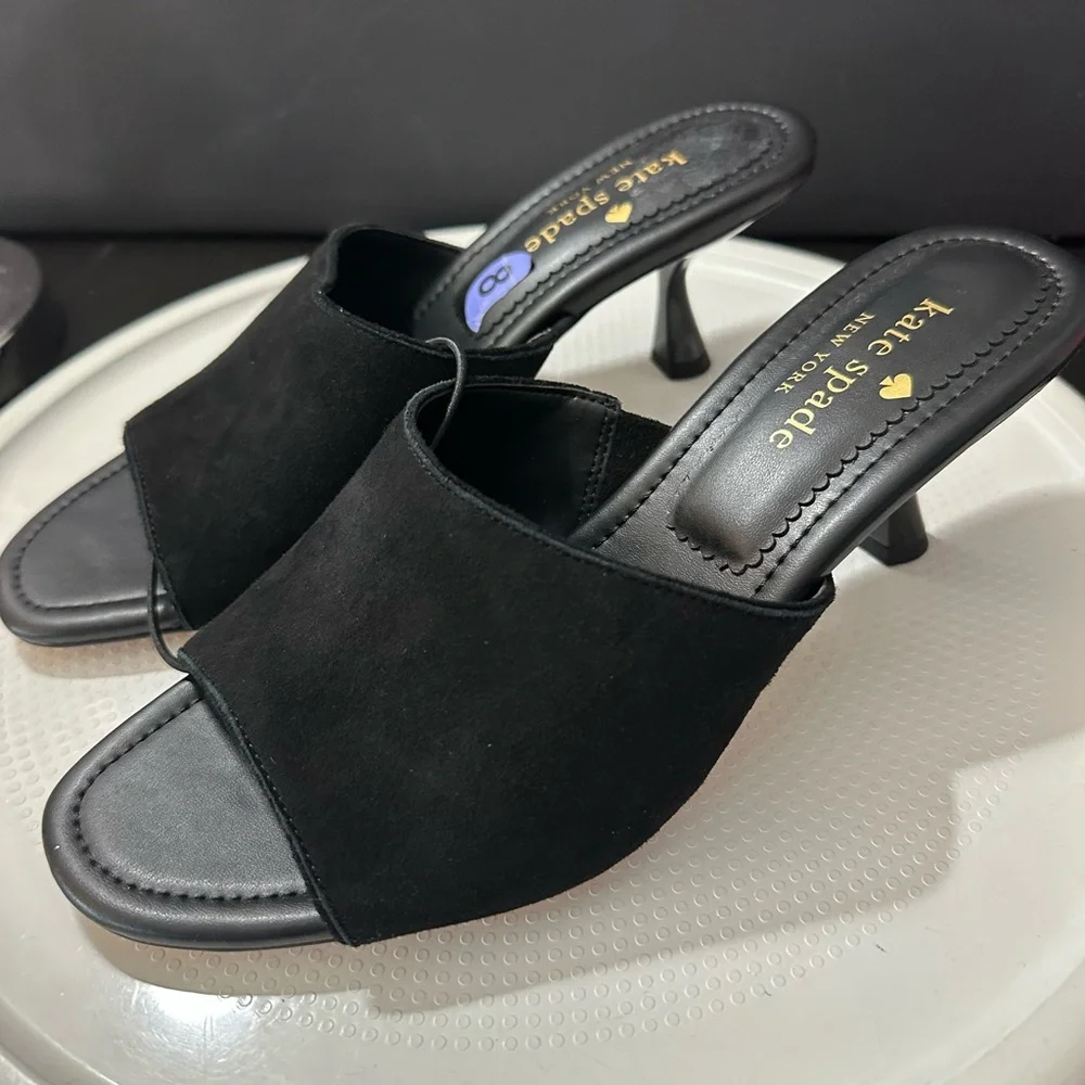 🆕Kate Spade MARIGOLD Suede Heels